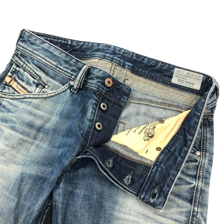 DIESEL ディーゼル デニムパンツ W30L30 0843S ブルー メンズ DIESEL ディーゼル デニムパンツ W30L30 0843S ブルー メンズ