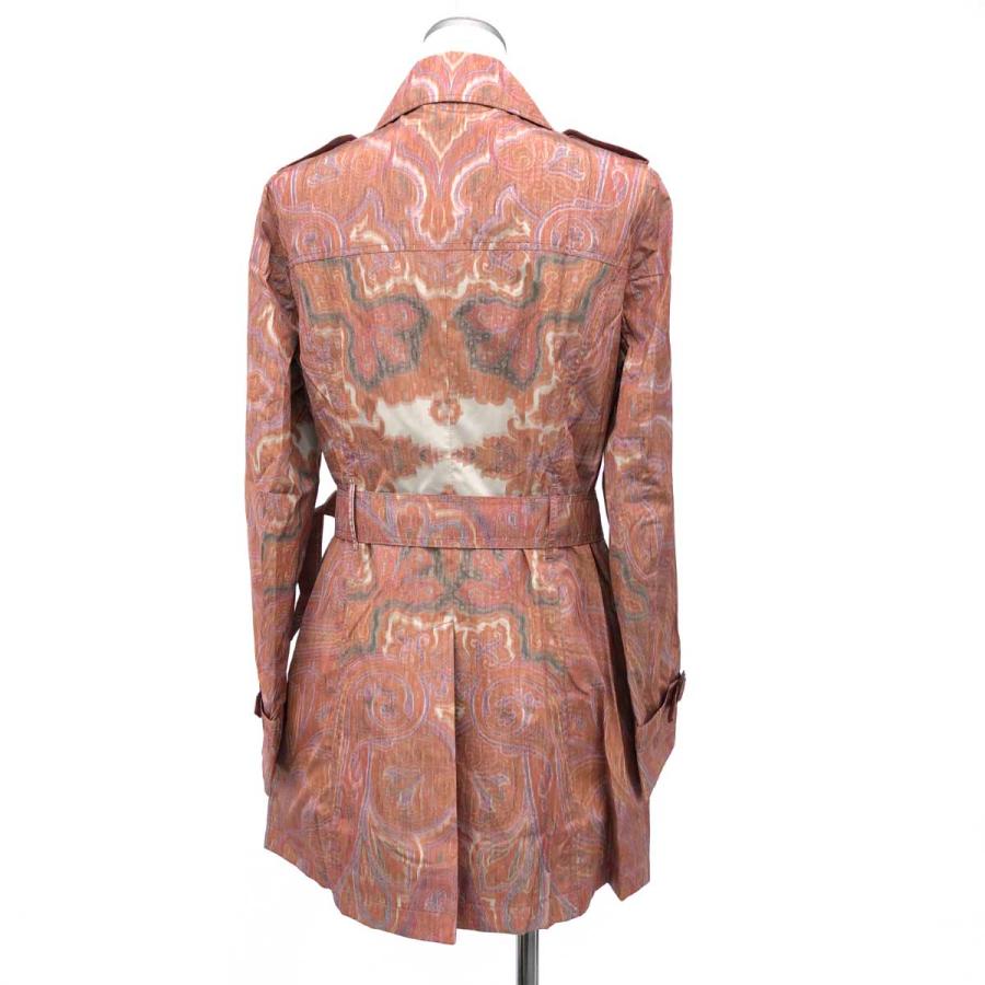 ETRO エトロ トレンチコート 美品 サイズ42 マルチカラー ETRO エトロ トレンチコート 美品 サイズ42 マルチカラー