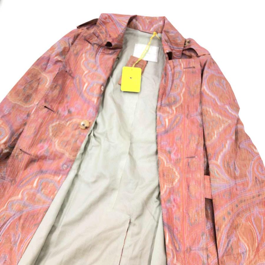 ETRO エトロ トレンチコート 美品 サイズ42 マルチカラー ETRO エトロ トレンチコート 美品 サイズ42 マルチカラー