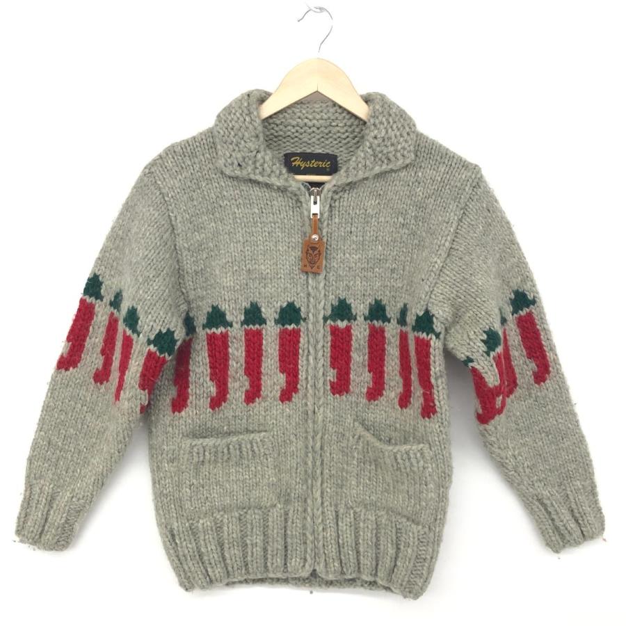 HYSTERIC GLAMOUR ヒステリックグラマー カウチンセーター 良好 HYSTERIC GLAMOUR ヒステリックグラマー カウチンセーター 良好