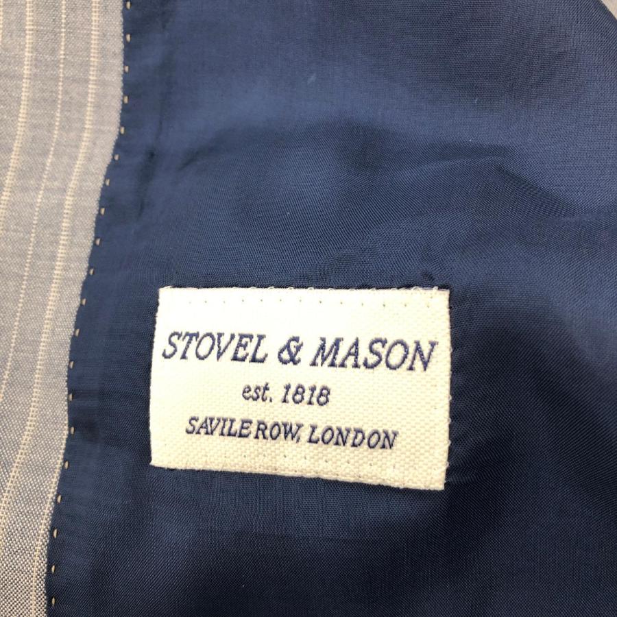 ストーベルアンドメイソン STOVEL&MASON シングルスーツ 良好 グレー 