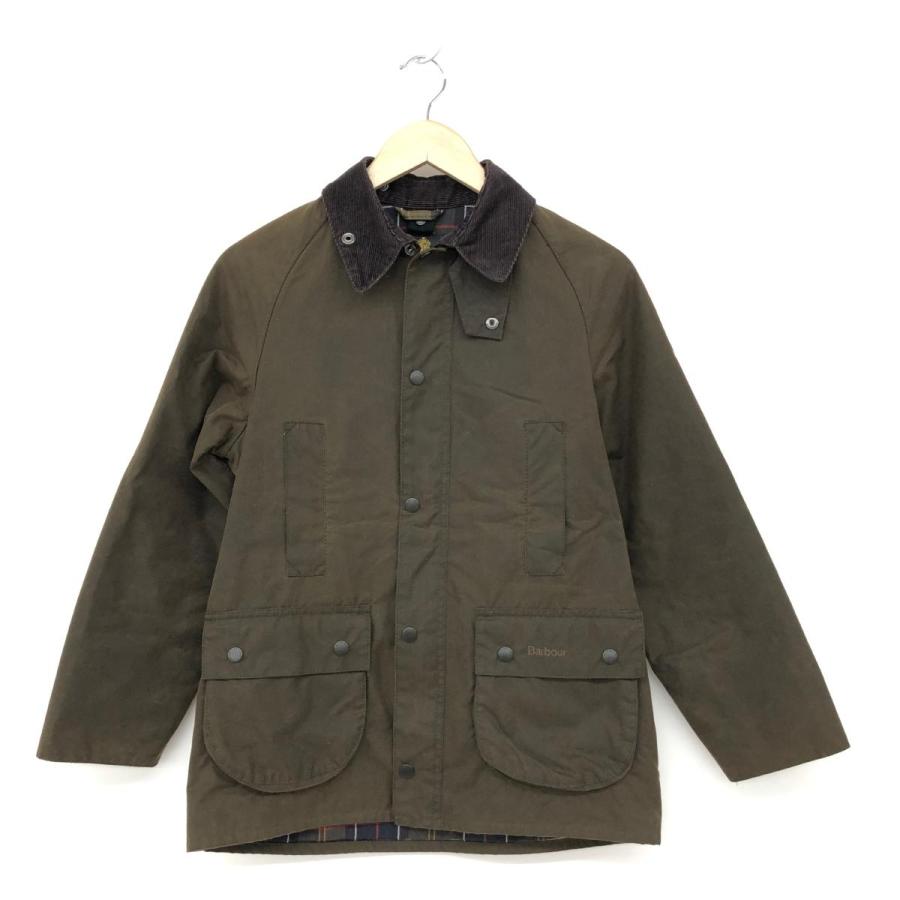 Barbour バブアー オイルジャケット 良好 キッズXL ブラウン 綿 Barbour バブアー オイルジャケット 良好 キッズXL ブラウン 綿