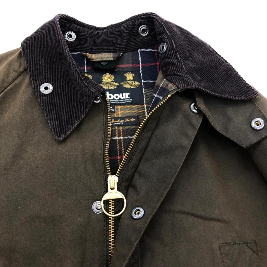 Barbour バブアー オイルジャケット 良好 キッズXL ブラウン 綿 Barbour バブアー オイルジャケット 良好 キッズXL ブラウン 綿