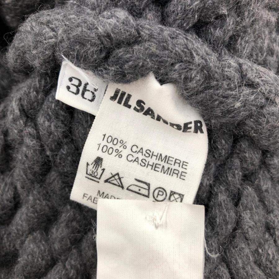 JIL SANDER ジルサンダー ノースリーブニット サイズ36 グレー JIL SANDER ジルサンダー ノースリーブニット サイズ36 グレー