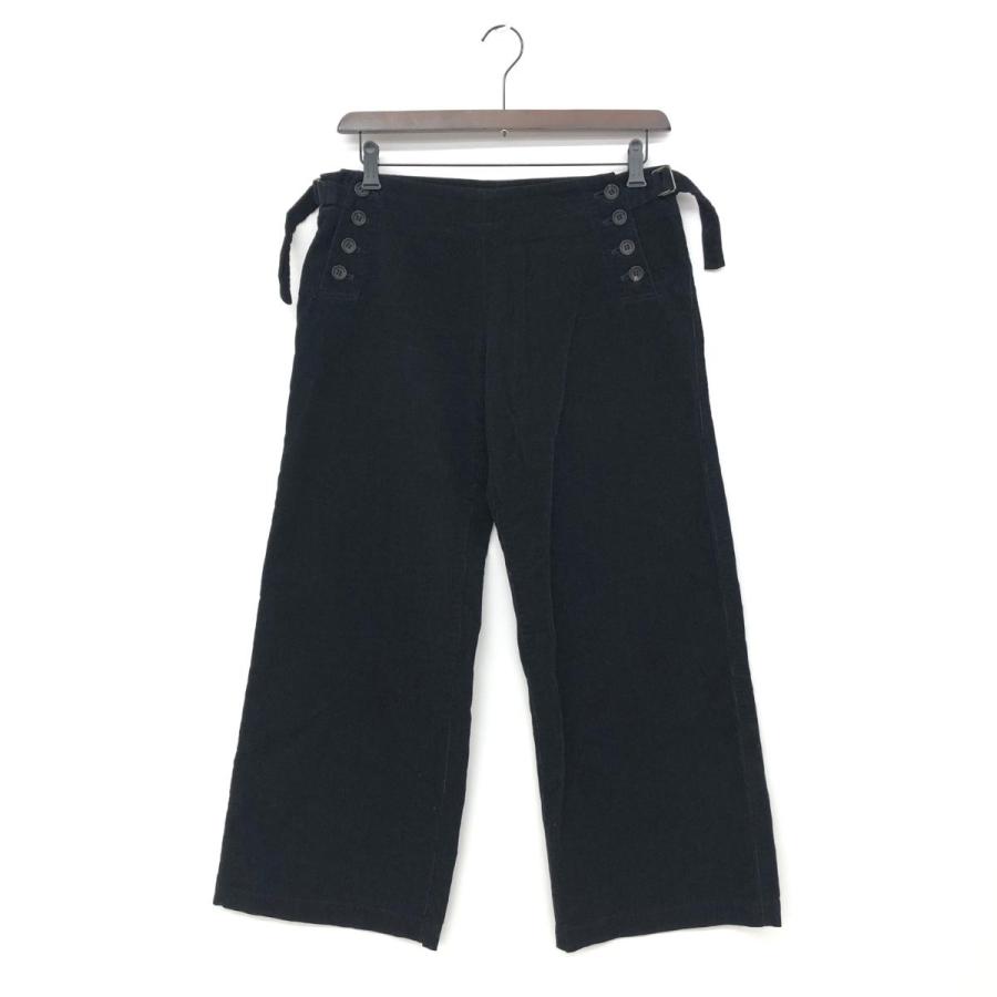 ワイズ Y's ワイドパンツ ガウチョパンツ ブラック サイズ2 【公式通販】