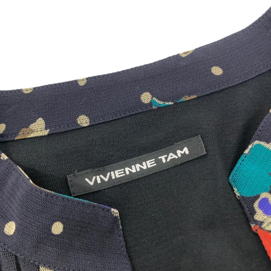 VIVIENNE TAM ヴィヴィアンタム ブラウス 良好 0 ブラック レディース 