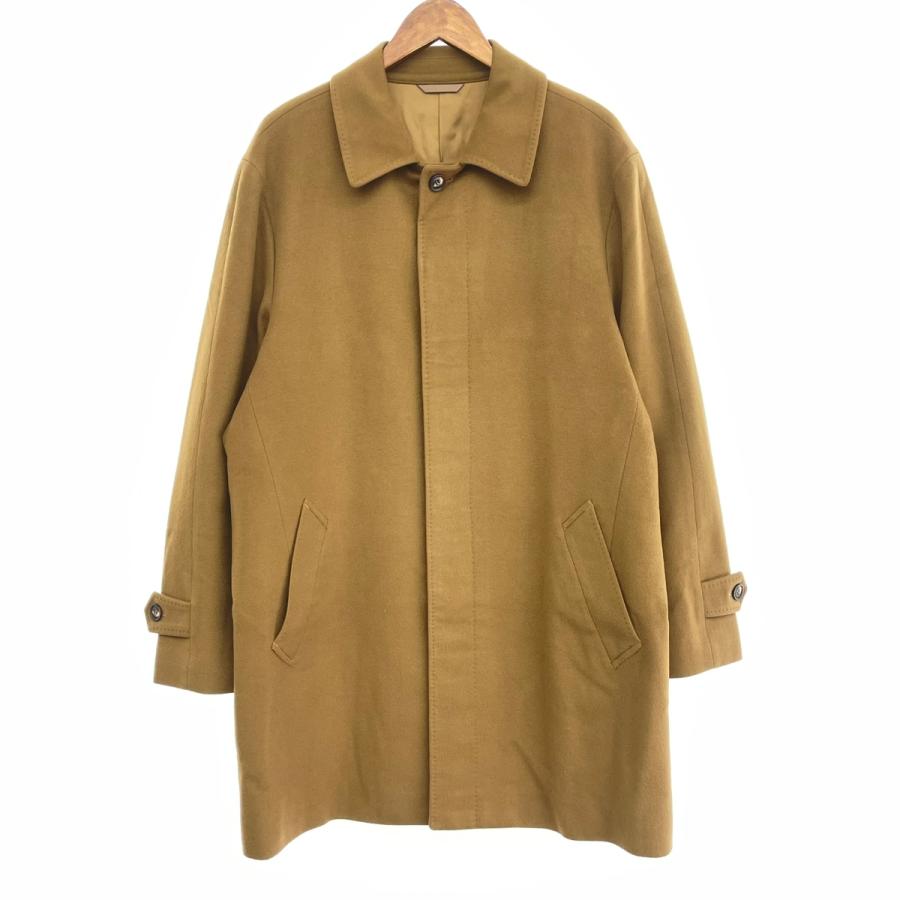 Kinloch Anderson ステンカラーコート カシミヤ100% ロイヤル Kinloch Anderson カシミア100% ロング丈 ステンカラーコート