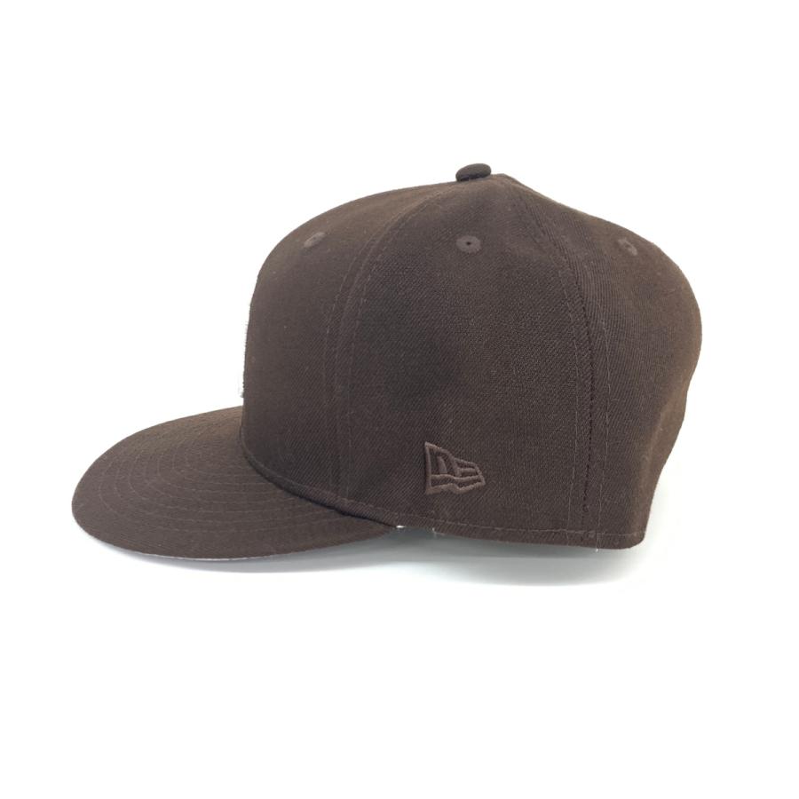 NEW ERA ニューエラ×ヤンキース 75thワールドシリーズ キャップ 良好   ブラウン  59fifty メンズ 帽子 ハット hat 服飾小物｜tifana｜02