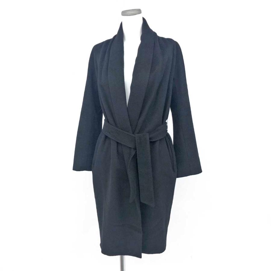 MAX MARA マックスマーラ ガウンコート サイズ36 10161723000 ブラック 