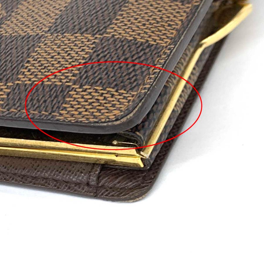LOUIS VUITTON ルイヴィトン ダミエ エベヌ ポルトモネビエ LOUIS VUITTON ルイヴィトン ダミエ エベヌ ポルトモネビエ