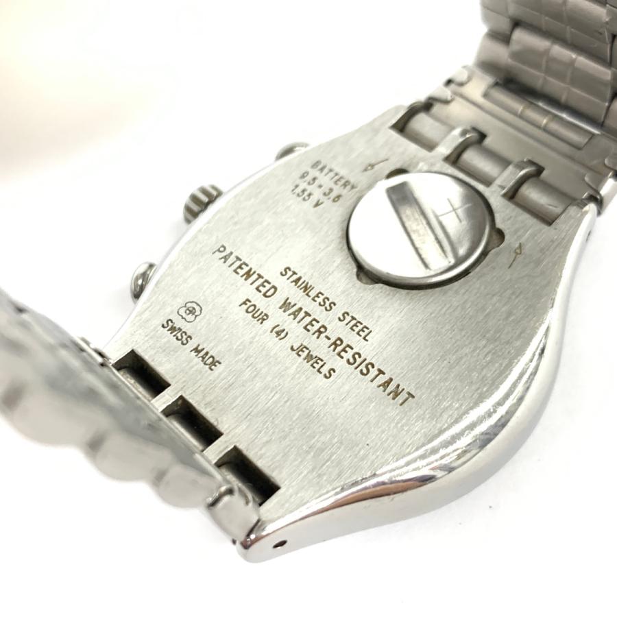 swatch スウォッチ シークレットエージェントグレイ 腕時計  クロノグラフ YCS404G シルバーカラー/ブルー  メンズ ウォッチ watch｜tifana｜06