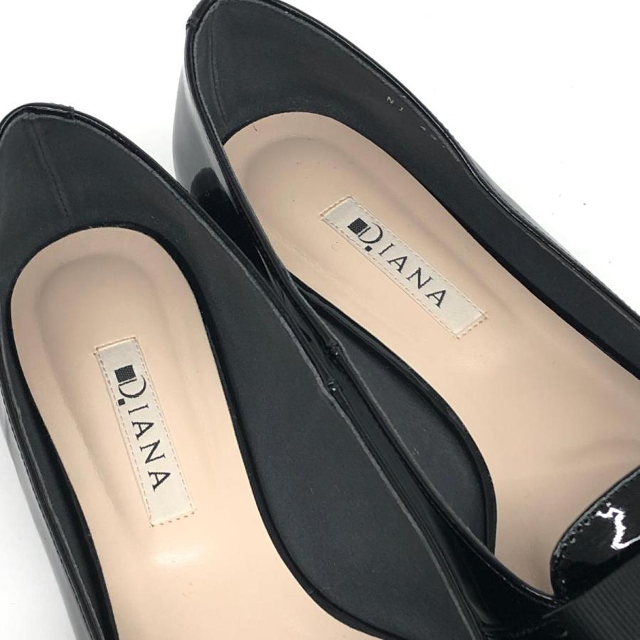 DIANA ダイアナ パンプス フラットシューズ 美品 23cm NJ42114 DIANA ダイアナ パンプス フラットシューズ 美品 23cm NJ42114