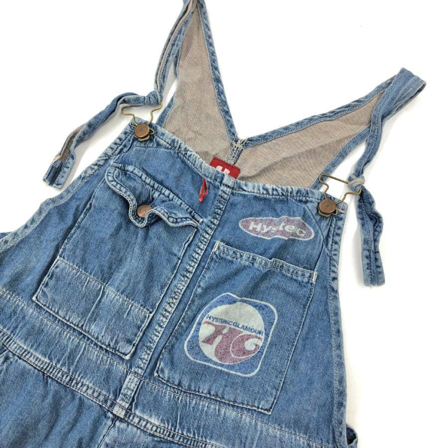 HYSTERIC GLAMOUR ヒステリックグラマー サロペットデニム HYSTERIC GLAMOUR ヒステリックグラマー サロペットデニム
