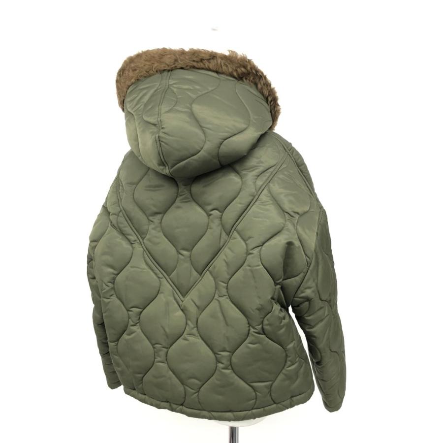 BLANCHA ブランカ ナイロンファブリックシャーリングボンバー 