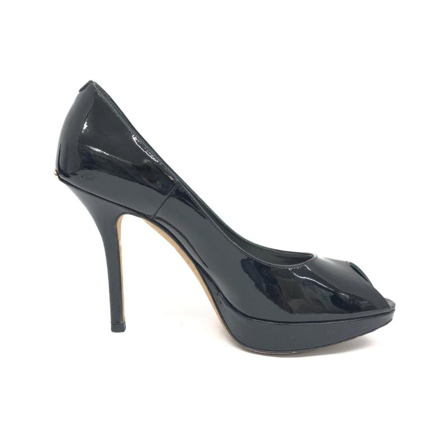 Christian Dior クリスチャンディオール  オープントゥパンプス  37  ブラック エナメル  レディース 靴 シューズ shoes｜tifana｜03