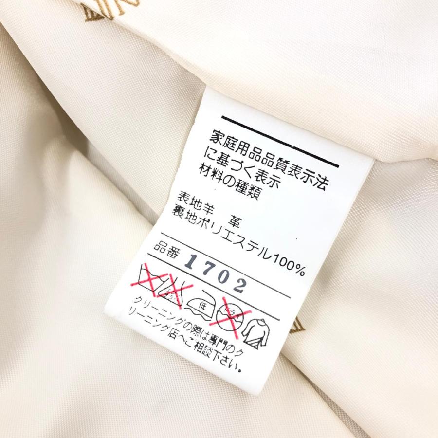 BALMAIN PARIS バルマン レザージャケット ホワイト 羊革 BALMAIN PARIS バルマン レザージャケット ホワイト 羊革