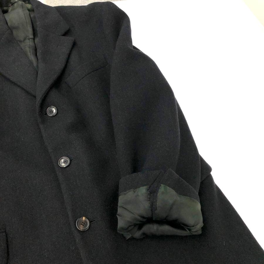 PRADA プラダ チェスター コート 50R PT8084 ブラック メンズ PRADA プラダ チェスター コート 50R PT8084 ブラック メンズ
