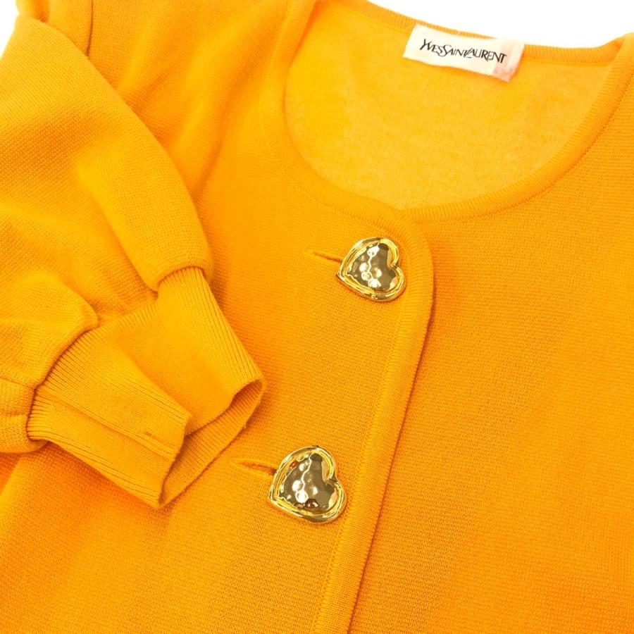 YvesSaintLaurent(YSL) イヴサンローラン 半袖カーディガン M YvesSaintLaurent(YSL) イヴサンローラン 半袖カーディガン M