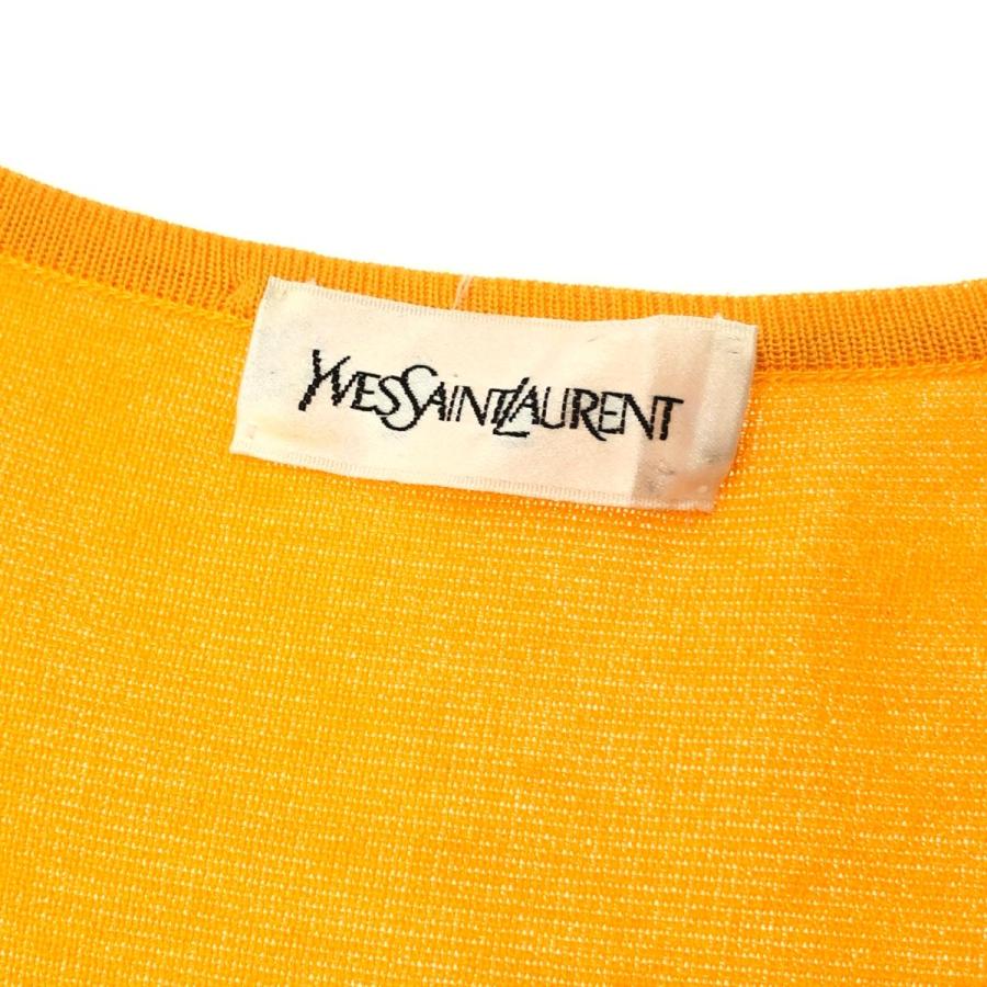 YvesSaintLaurent(YSL) イヴサンローラン 半袖カーディガン M YvesSaintLaurent(YSL) イヴサンローラン 半袖カーディガン M
