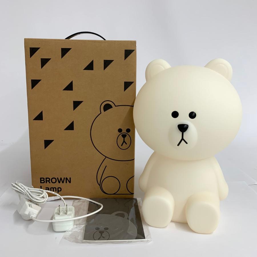 mrmaria× LINE FRIENDS ミスターマリア ブラウン 照明ライト 美 mrmaria× LINE FRIENDS ミスターマリア ブラウン 照明ライト 美