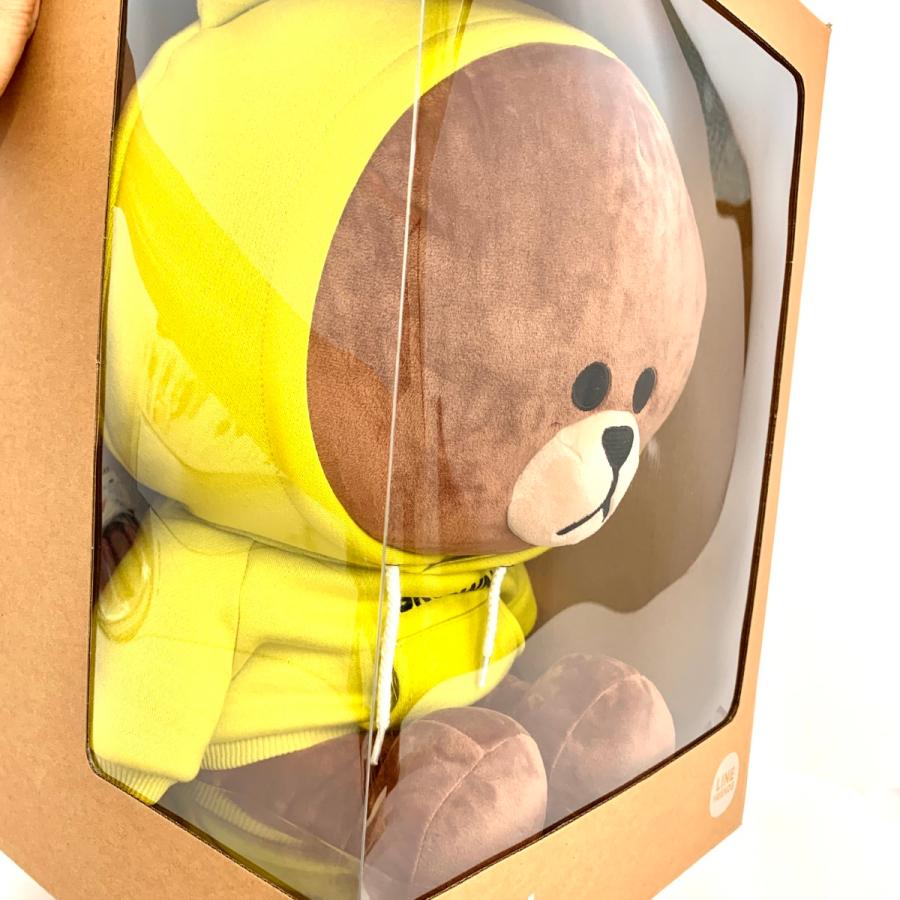 LINE FRIENDS ラインフレンズ ぬいぐるみ BROWN 箱付 未開封品 LINE FRIENDS ラインフレンズ ぬいぐるみ BROWN 箱付 未開封品