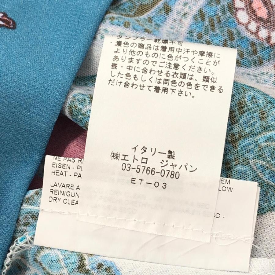 ETRO エトロ 七分袖ワンピース サイズ38 マルチカラー ETRO エトロ 七分袖ワンピース サイズ38 マルチカラー