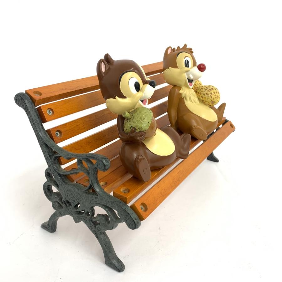 加藤工芸 Disney ディズニー チップ&デール 置物 ベンチ 加藤工芸 Disney ディズニー チップ&デール 置物 ベンチ