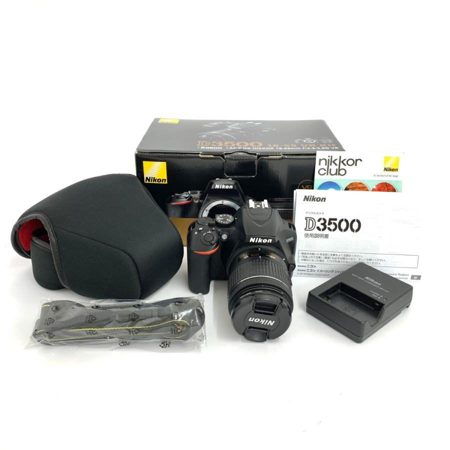 Nikon ニコン デジタル一眼レフ カメラ 箱、ケース付 D3500/18