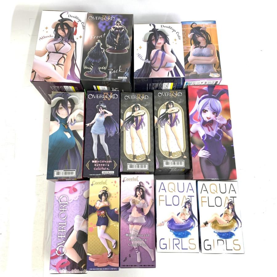 【新品未開封】オーバーロード アルベド フィギュア まとめ売り　14点 OVERLORD オーバーロード タイトー フィギュア アルベド 14個