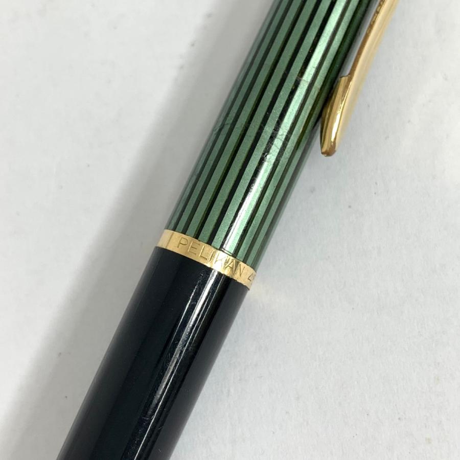 文房具・事務用品 Pelikan ペリカン ボールペン 最初期/希少品/緑縞