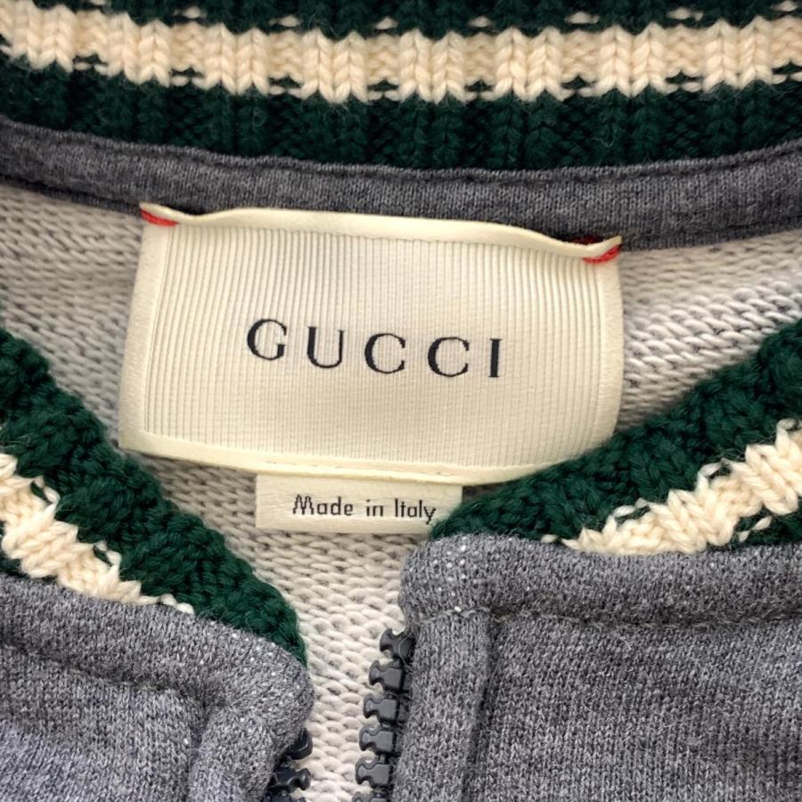 GUCCI グッチ パーカー 良好 8 グレー コットン100% キッズ GUCCI グッチ パーカー 良好 8 グレー コットン100% キッズ