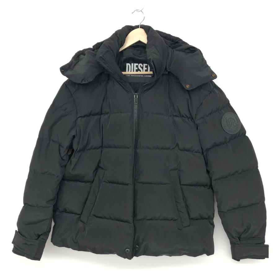 DIESEL ディーゼル ダウンジャケット 良好 ブラック メンズ DIESEL ディーゼル ダウンジャケット 良好 ブラック メンズ