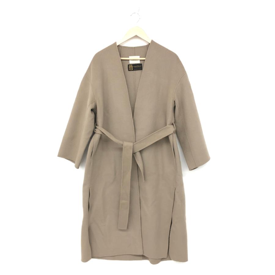 IENA イエナ / MANTECOノーカラーコート 【36】 / ベージュ 【公式通販】