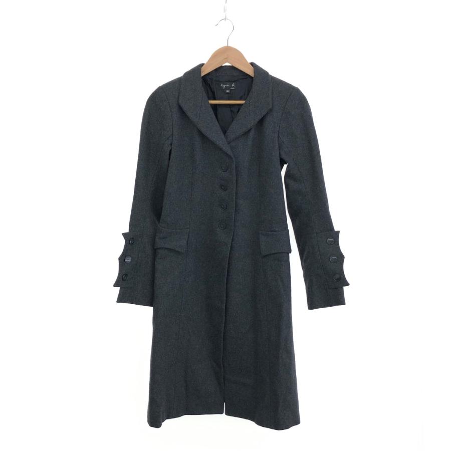 To b. by agnes b. ニューピミリココート ブラック 黒 38 M To b. by agnes b. ニューピミリココート ブラック 黒 38 agnes b