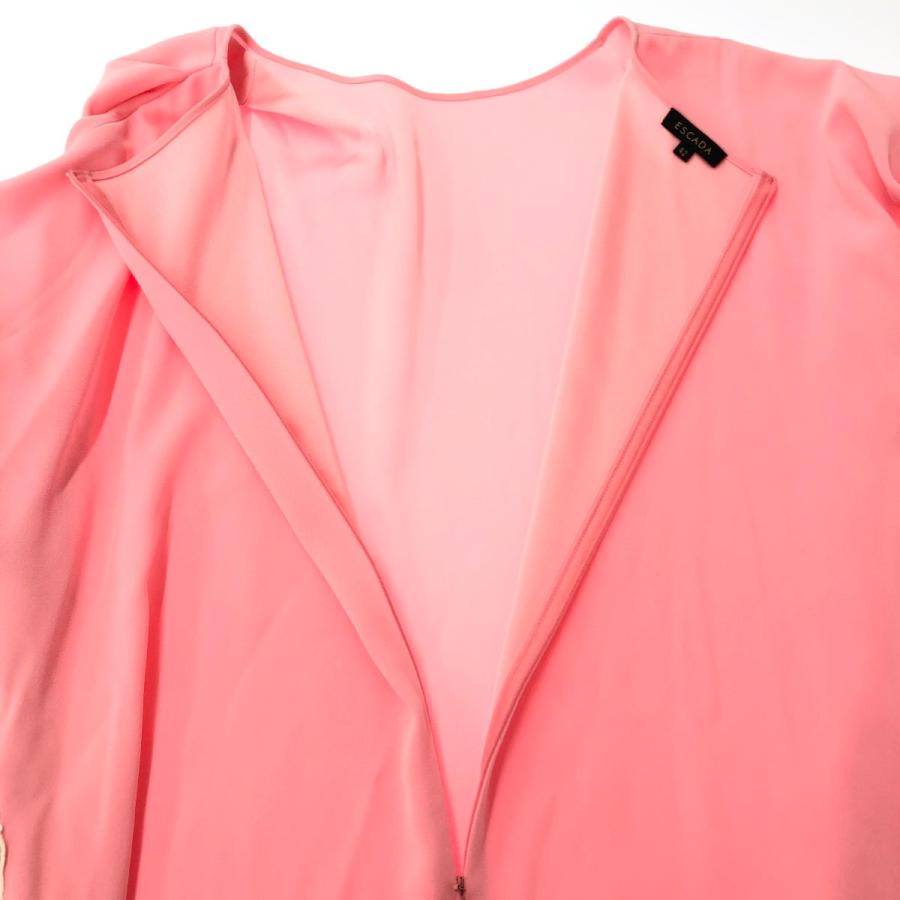 ESCADA エスカーダ ワンピース サイズ:42 ピンク レディース オーバー 