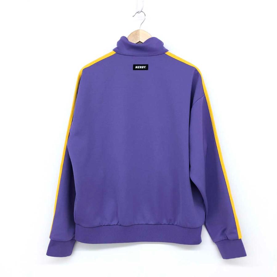NERDY ノルディ トラックジャケット 良好 サイズM パープル NERDY ノルディ トラックジャケット 良好 サイズM パープル