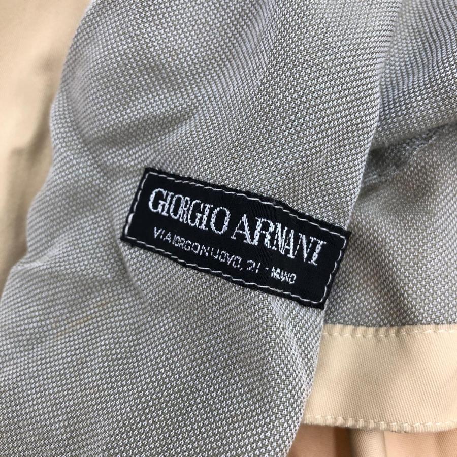 GIORGIO ARMANI ジョルジオアルマーニ ステンカラー コート GIORGIO ARMANI ジョルジオアルマーニ ステンカラー コート