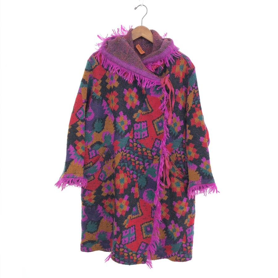 MISSONI ミッソーニ ニットコート サイズ:42 マルチカラー