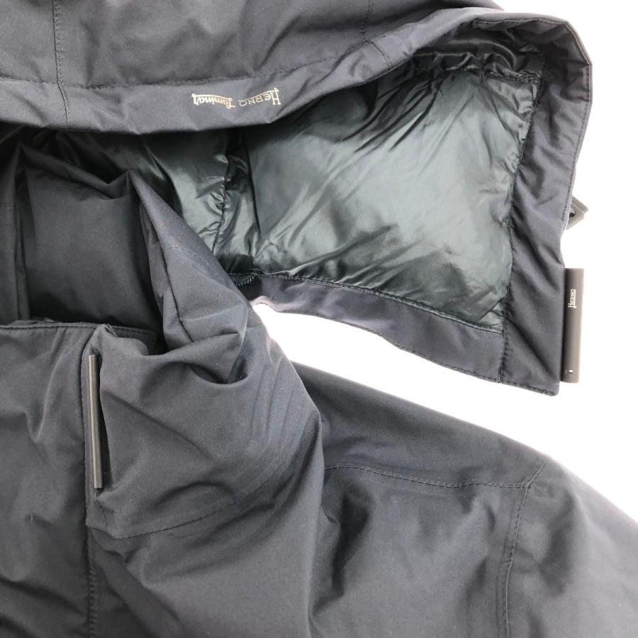 HERNO Laminar ヘルノラミナー ダウンコート サイズ:46 ゴアテックス ネイビー メンズ : リサイクルショップティファナ ...