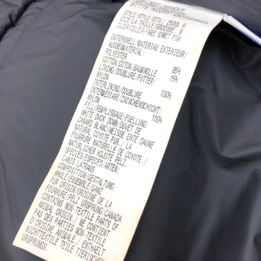 CANADA GOOSE カナダグース ダウンジャケット 良好 Sサイズ CANADA GOOSE カナダグース ダウンジャケット 良好 Sサイズ