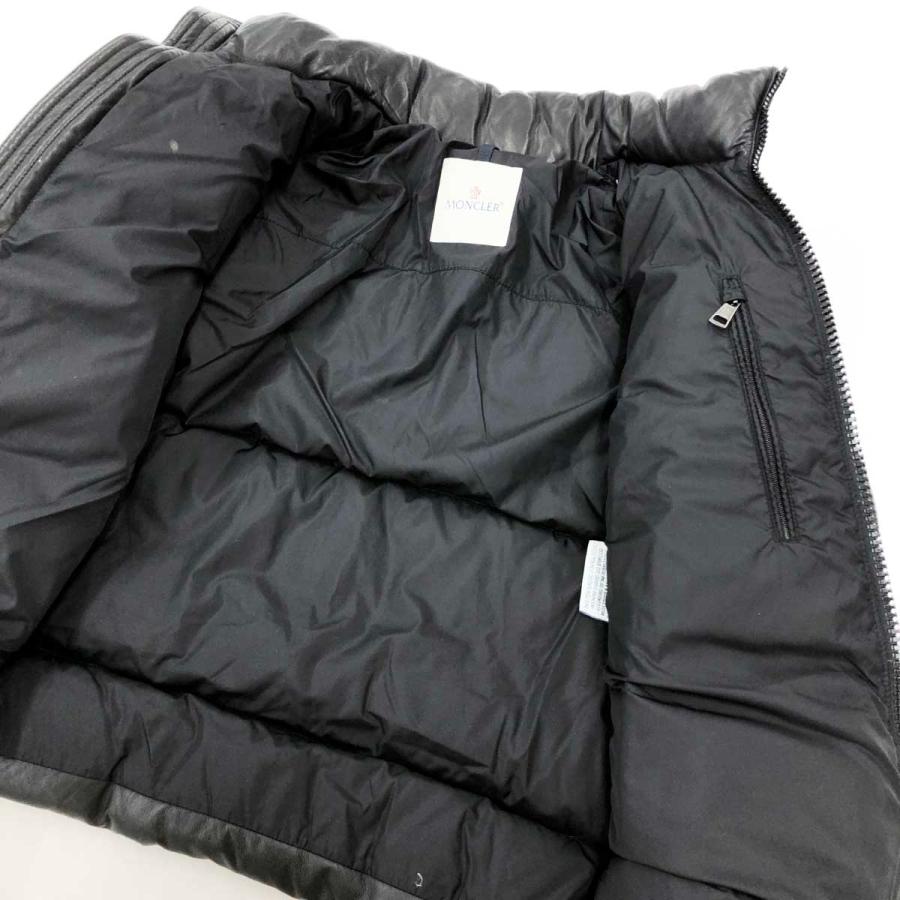 MONCLER モンクレール ダウンジャケット 良好 サイズ0 ブラック MONCLER モンクレール ダウンジャケット 良好 サイズ0 ブラック