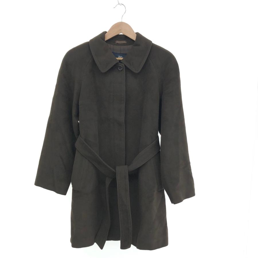 ✨極美品/アンゴラ/XL✨バーバリーロンドン ロングコート シャドー