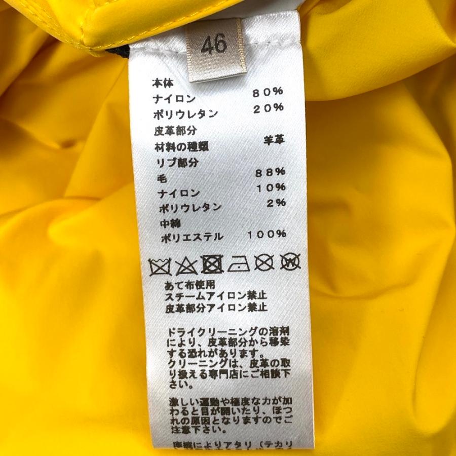 HERMES エルメス ジャケット 美品 46 グリーン/イエロー 中綿 HERMES エルメス ジャケット 美品 46 グリーン/イエロー 中綿