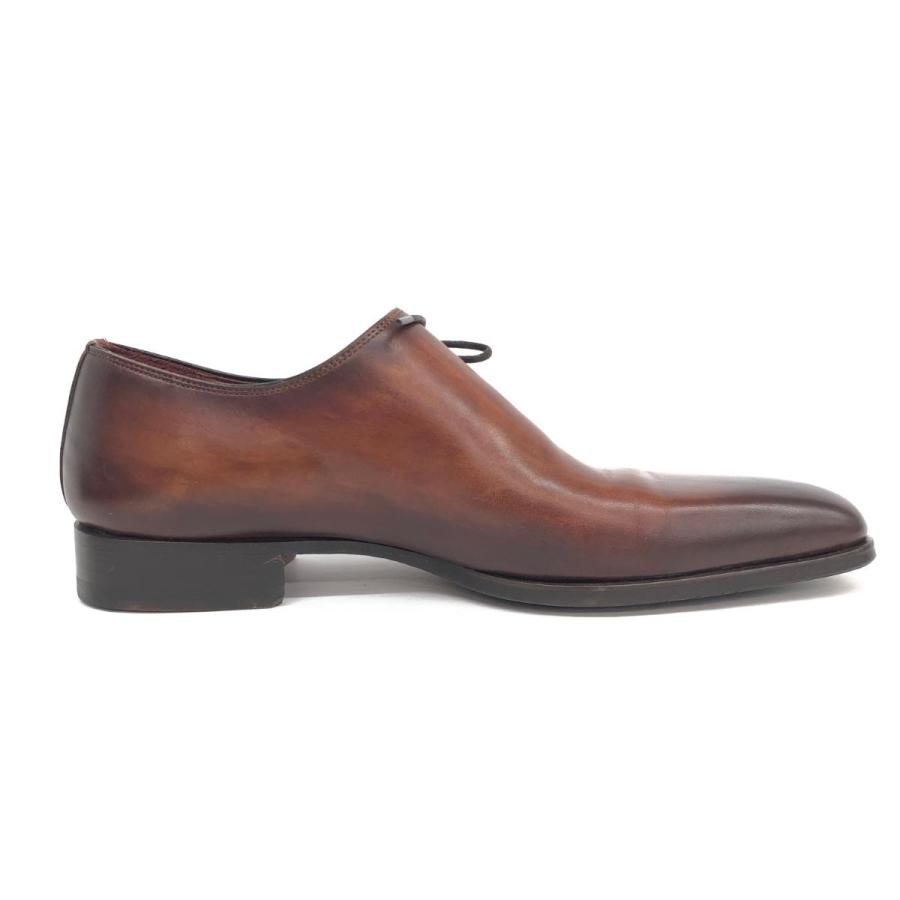 MAGNANNI マグナーニ レザーシューズ 良好 37 ブラウン レザー サイド 