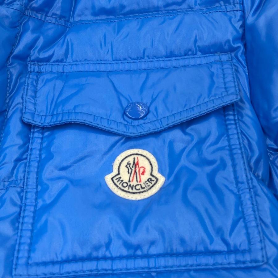 MONCLER モンクレール ダウンジャケット サイズ2 ブルー ダウン MONCLER モンクレール ダウンジャケット サイズ2 ブルー ダウン