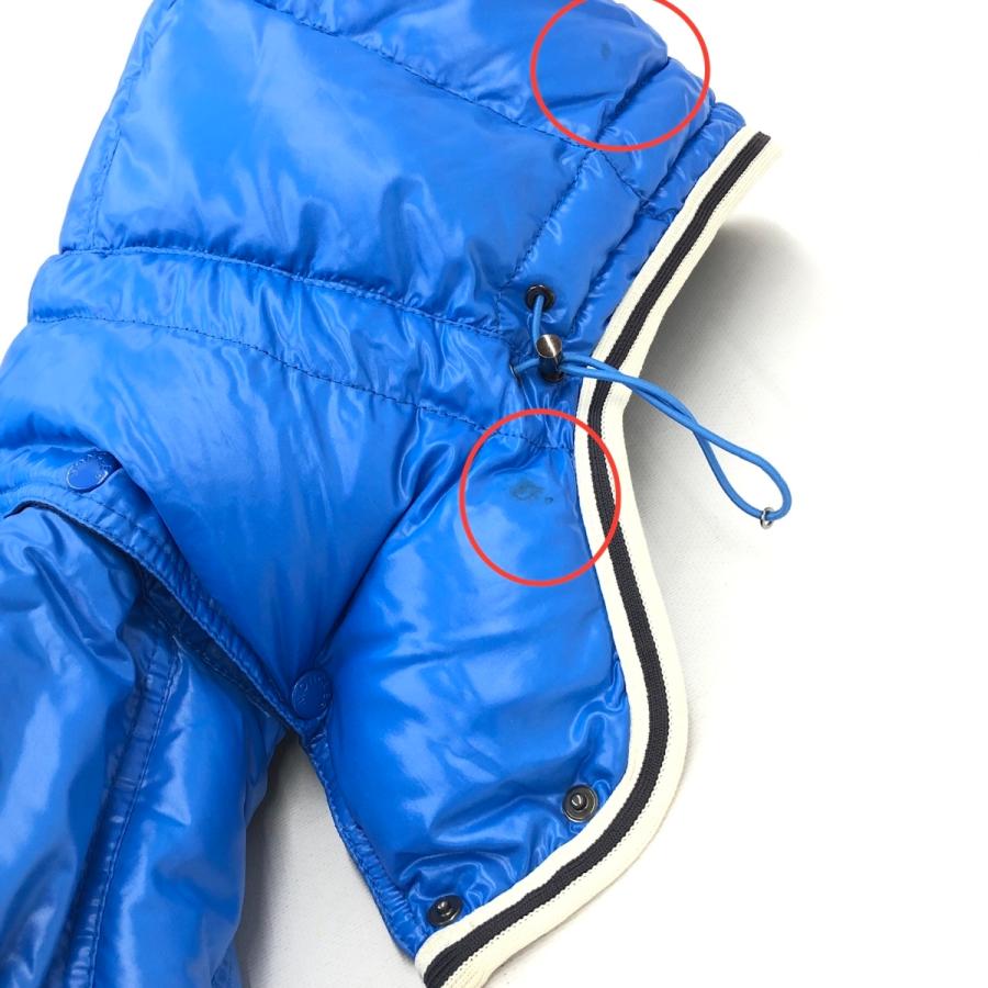 MONCLER モンクレール ダウンジャケット サイズ2 ブルー ダウン MONCLER モンクレール ダウンジャケット サイズ2 ブルー ダウン