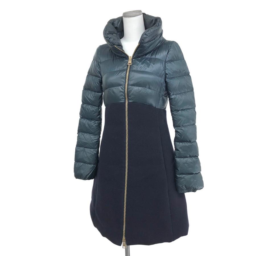 HERNO ダウンジャケット ネイビー40 ヘルノ アウター ダウンジャケット コート コート ポーラーテック