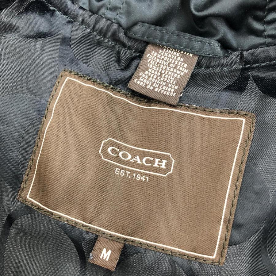 COACH コーチ ダウンコート 良好 サイズM ブラック レディース COACH コーチ ダウンコート 良好 サイズM ブラック レディース