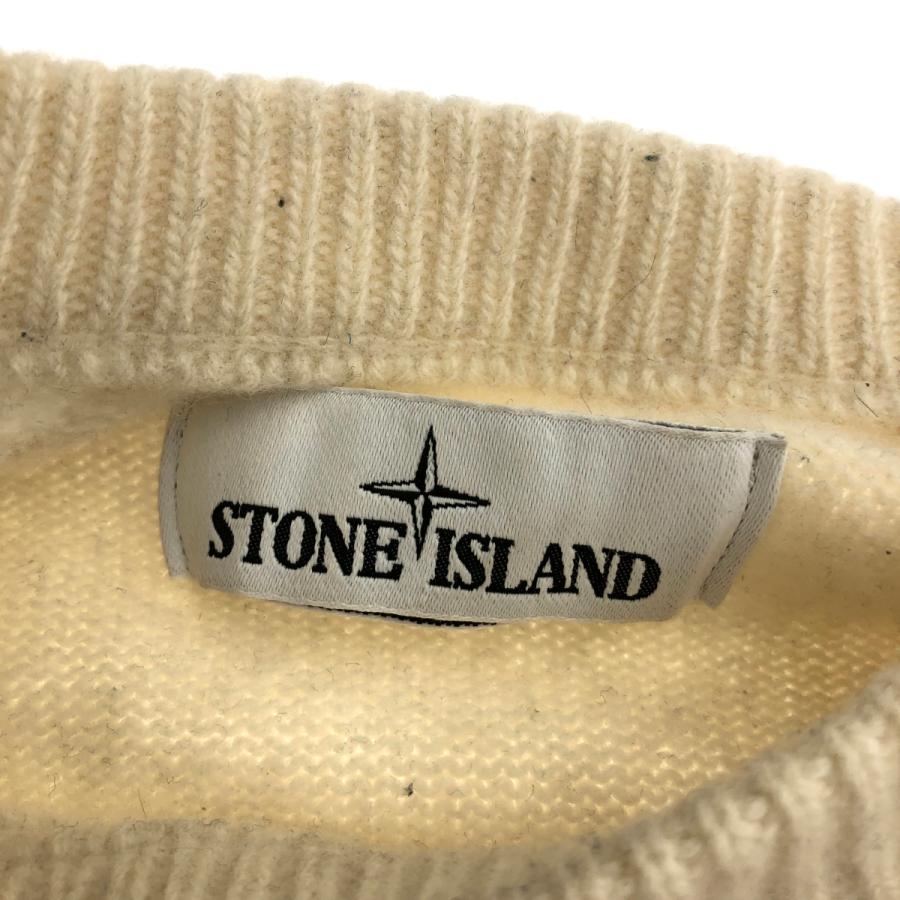 STONE ISLAND ストーンアイランド 長袖 ニット S ホワイト メンズ