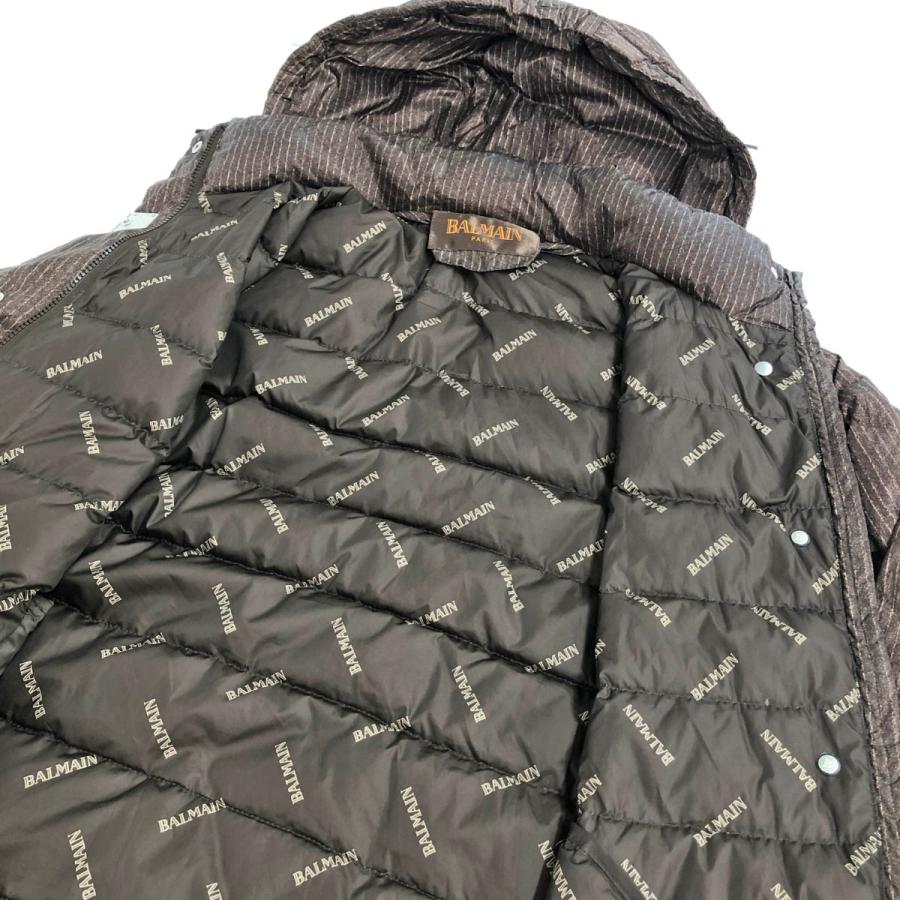 BALMAIN PARIS バルマン ダウンジャケット サイズM ブラウン BALMAIN PARIS バルマン ダウンジャケット サイズM ブラウン